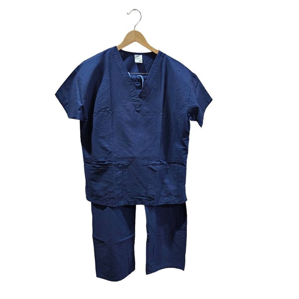 Medline L scrub Set 100 dark blue